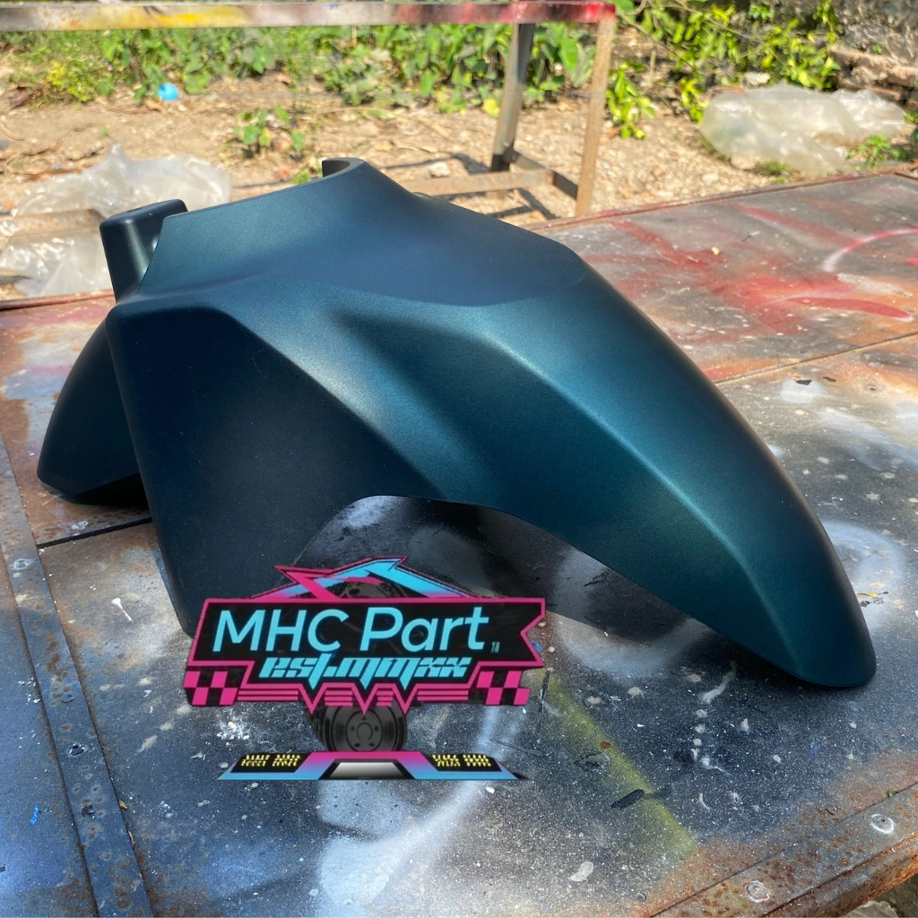 Spakbor Slebor Honda Vario 125 150 Led New 2018-2022 Warna Hijau doff Spakbor Depan Honda Vario 150 