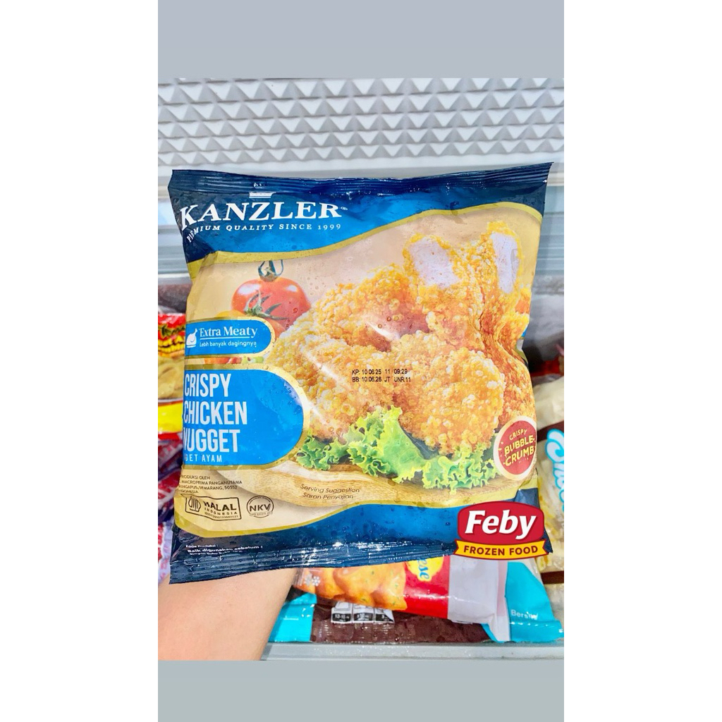 

KANZLER Crispy Chiken Nugget 450gr