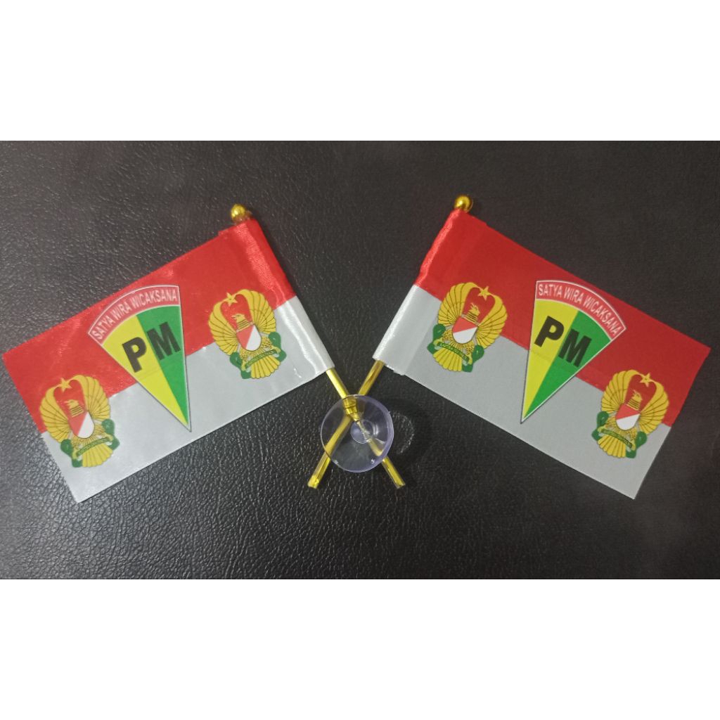 BENDERA POLISI MILITER ANGKATAN DARAT REPUBLIK INDONESIA KECIL