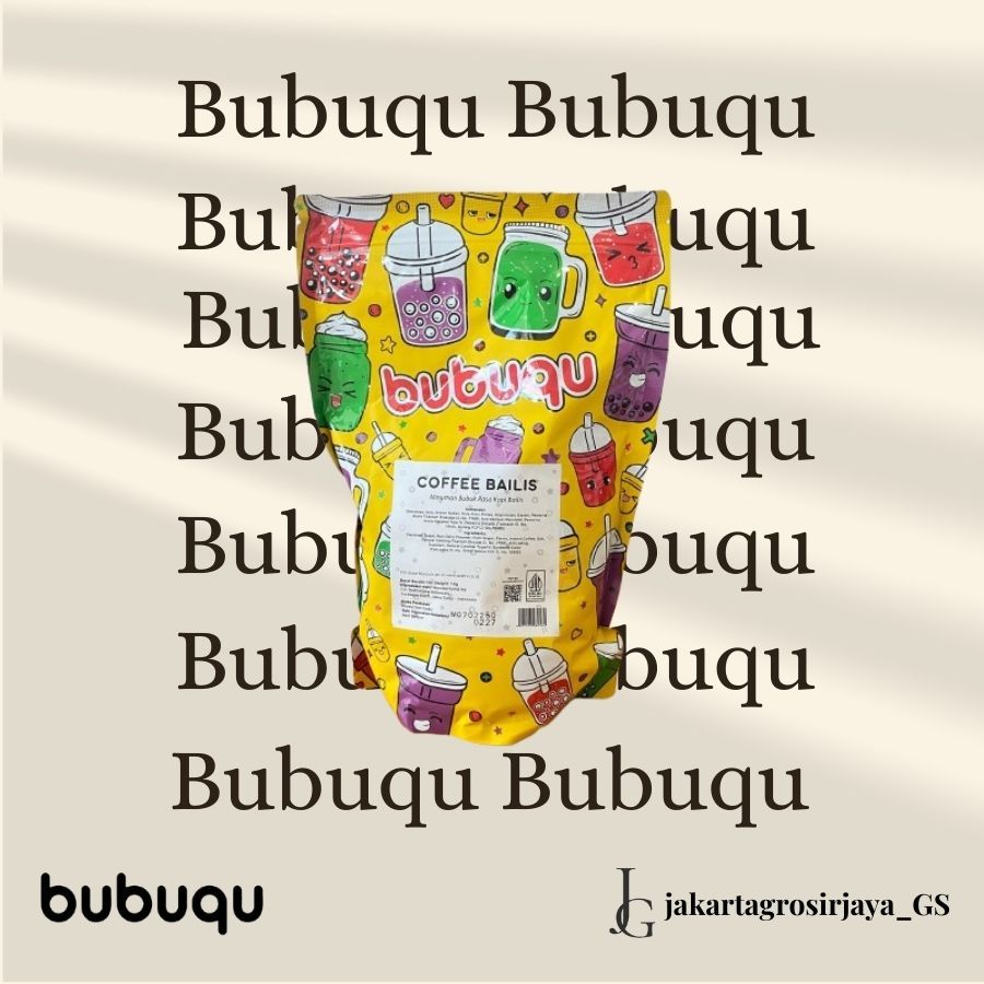 

Bubuqu Powder Drink Coffee Baileys - Bubuk Minuman Kopi Bailis 1 Kg