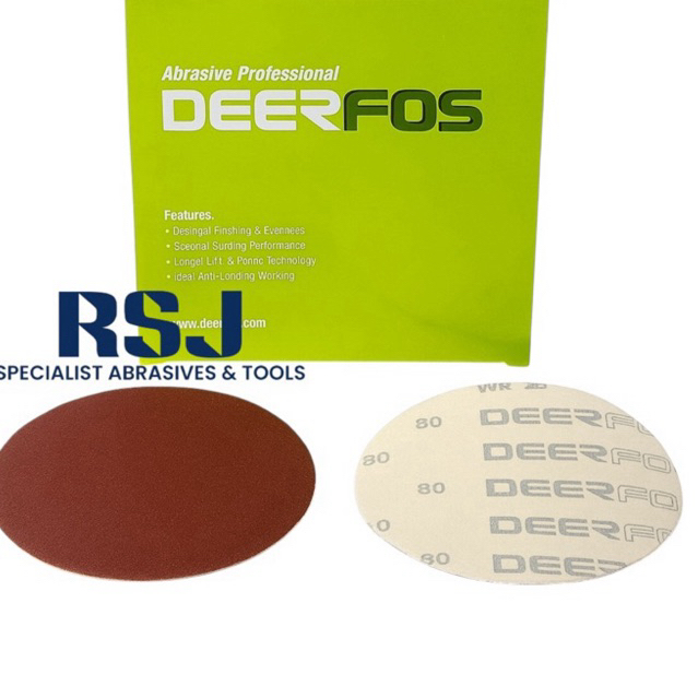 amplas bulat 6 inch/hookit disc