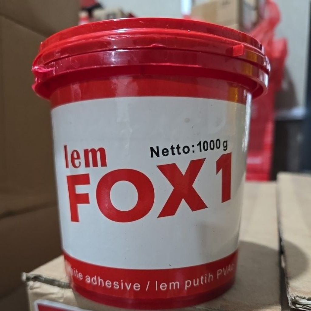 LEM FOX 1 LEM KERETAS LEM KAYU UKURAN 1 KG