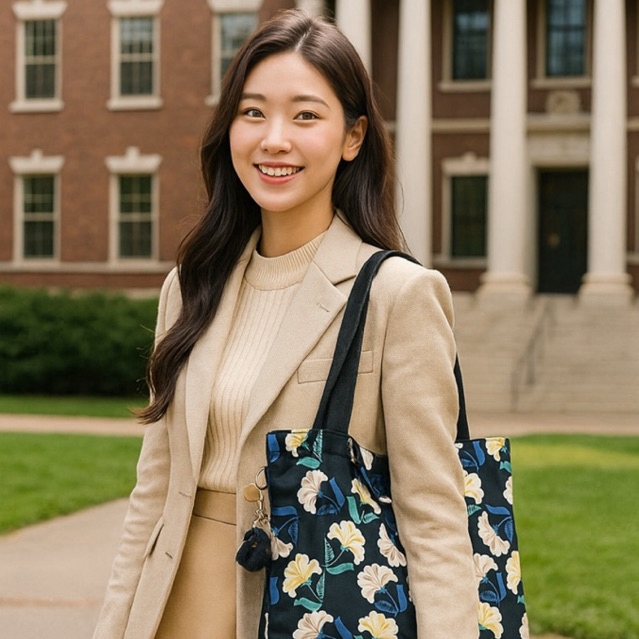 Tas Totebag Lipat Wanita Pria Kipling Top-Handle Bag - Blue Original