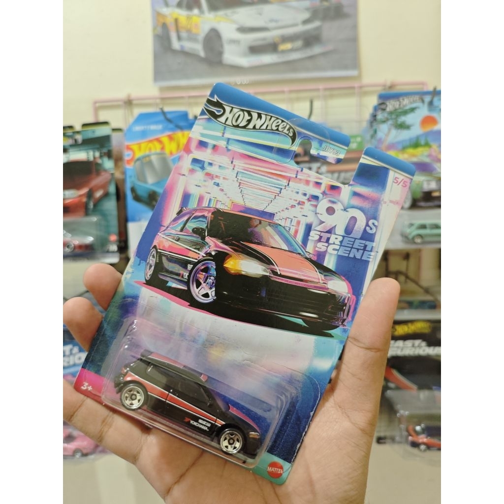 hotwheels 90s  honda civic eg