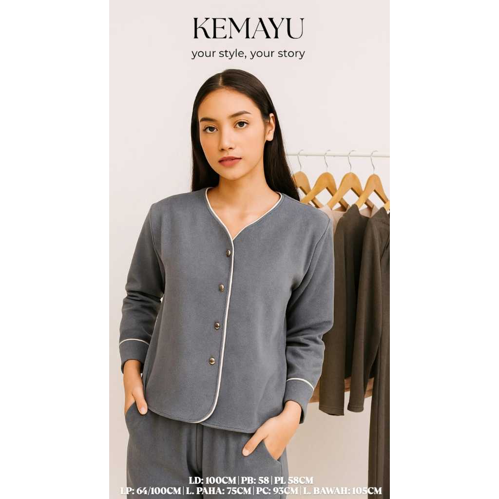 Mayesha One Set Setelan Mempesona KEMAYU X SYH