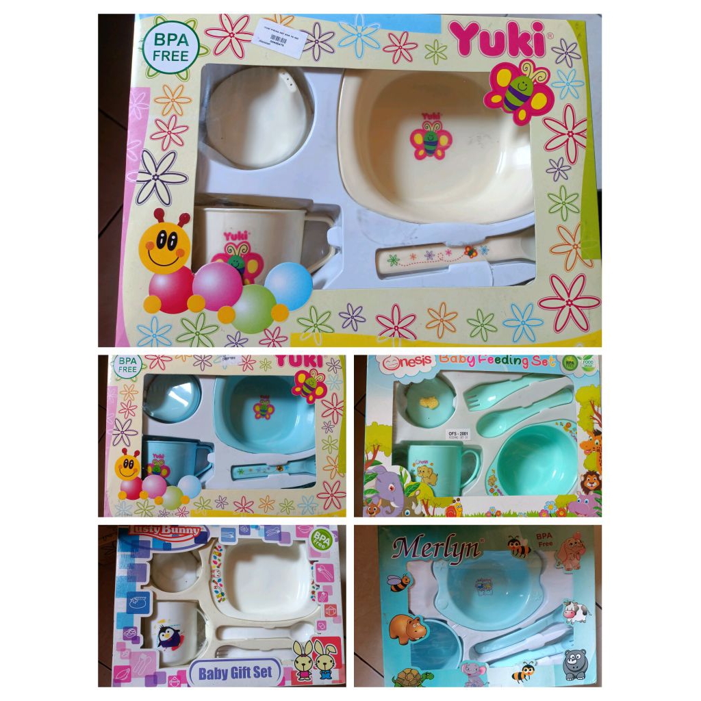 Alat Makan Bayi - Makan Bayi - BPA FREE - ALAT MAKAN - Makanan Bayi