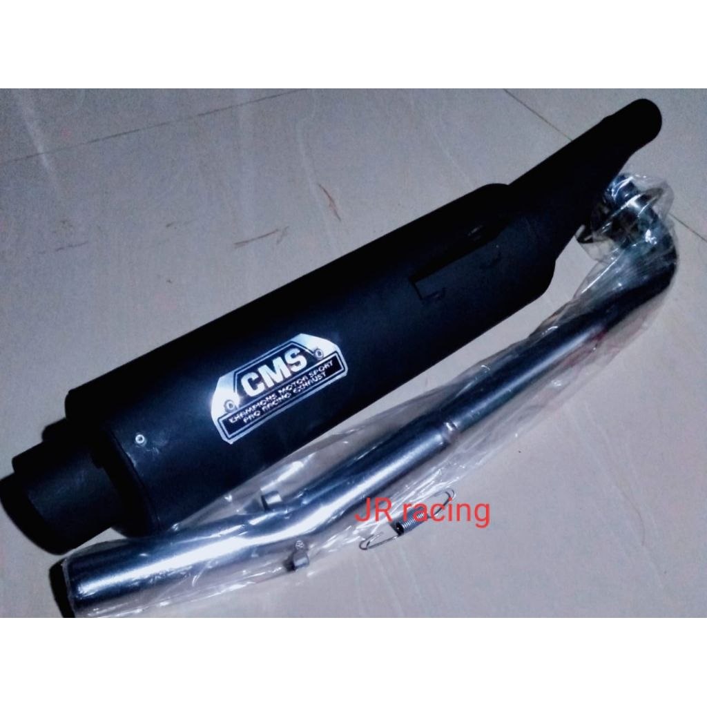 Knalpot Standar Racing WRC Fullset Jupiter Vega Karisma Revo Smash Shogun all Metic