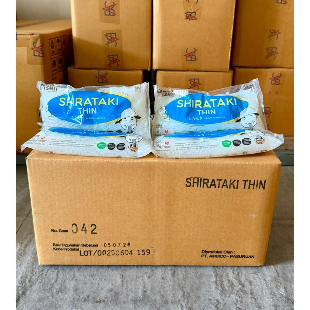 

BIHUN SHIRATAKI KEMASAN 1 BOKS (NEW PACKAGING)