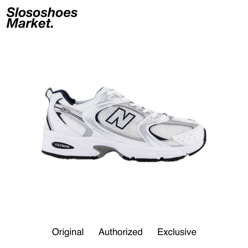 New Balance 530 - White Indigo Navy