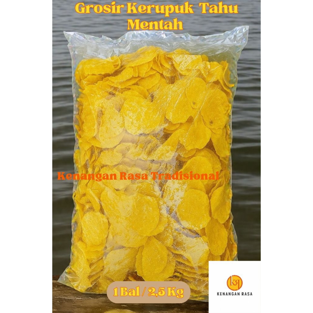 

Kerupuk Tahu Mentah Grosir 1 Bal 2.5 Kg – Cemilan Enak Siap Goreng Renyah Gurih