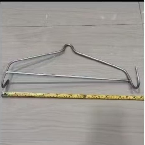 1 pcs besi segitiga ayunan galvanis