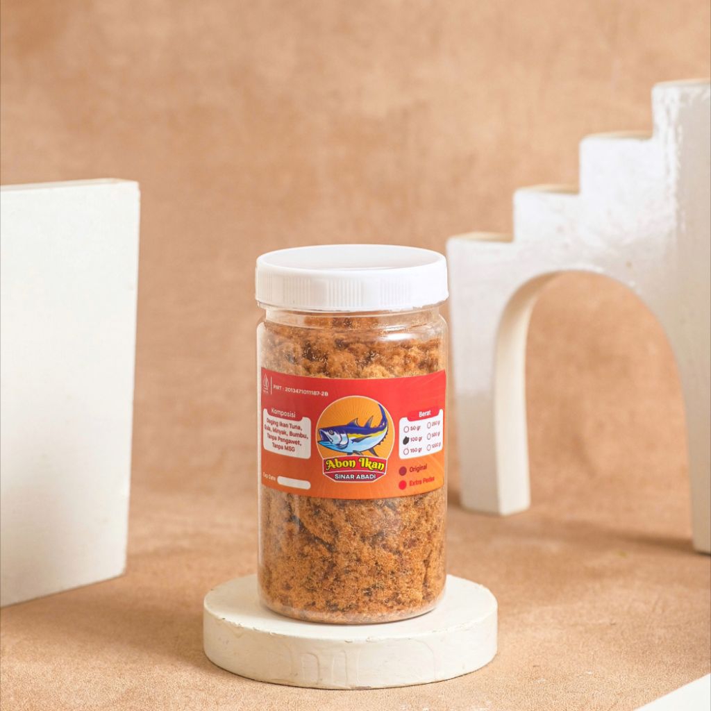 

[TOPLES 100GR IKAN TUNA] ABON IKLAN ASLI JOGJA ORIGINAL & EKSTRA PEDAS ENAK MANIS GURIH