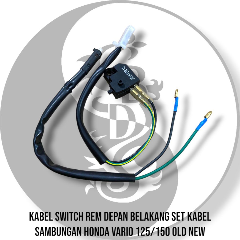 Kabel Swit Rem Depan Belakang Set Kabel Sambungan Honda Vario 125/150 Old New