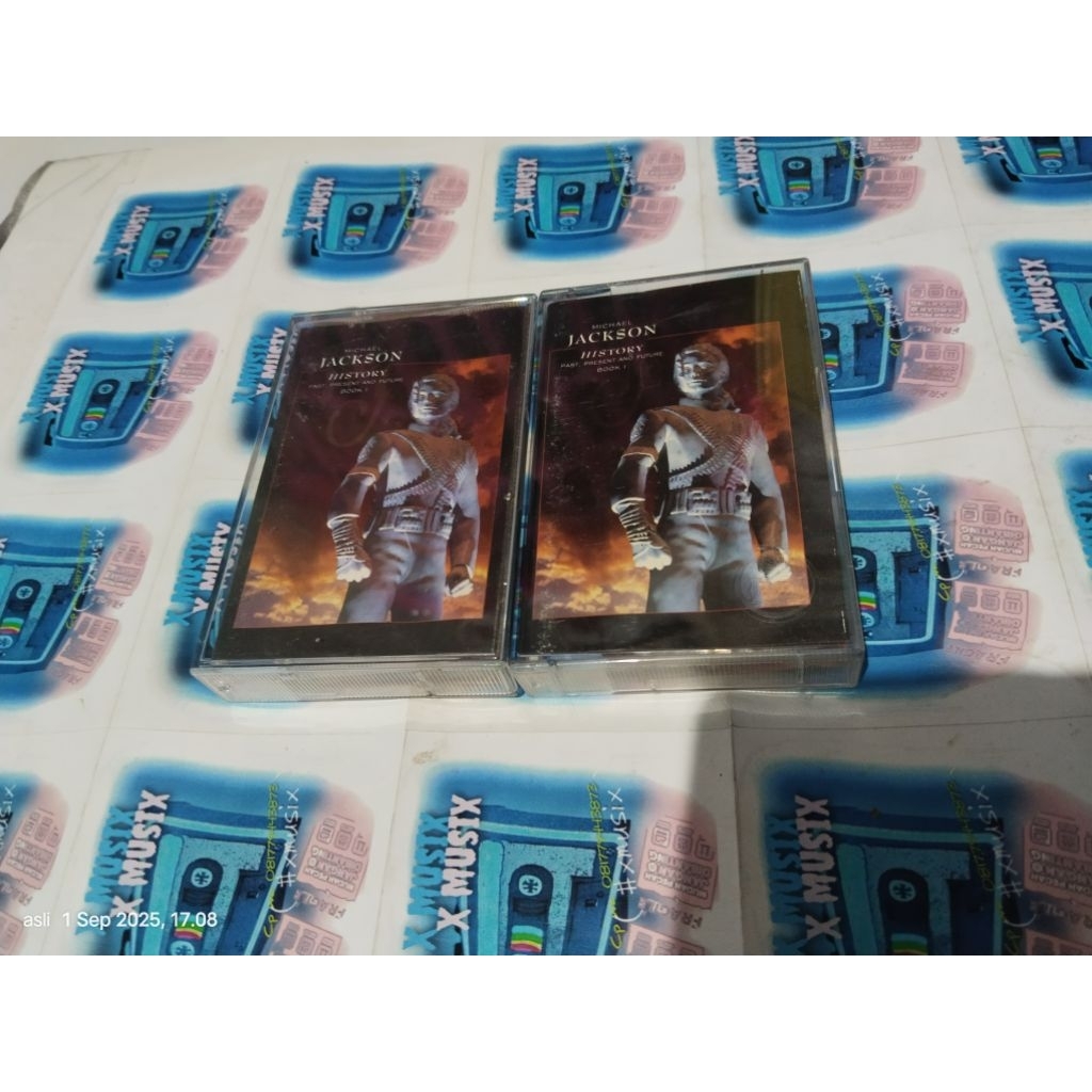 kaset pita michael Jackson / history 1 & 2