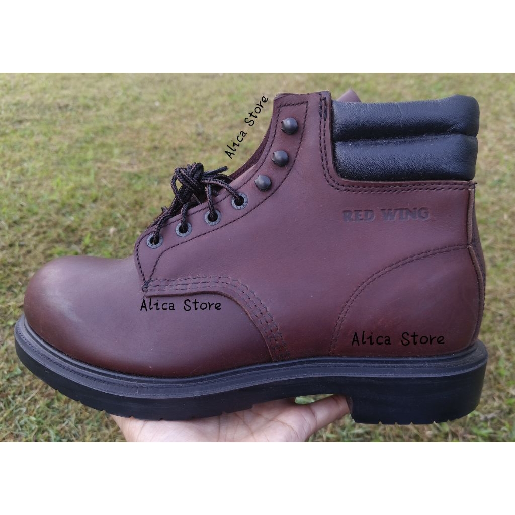 Red Wing Safety Shoes Seri 2245 Size 41, 41.5, 42 & 42.5 (Baru, Lengkap Box) dan Bonus Oil