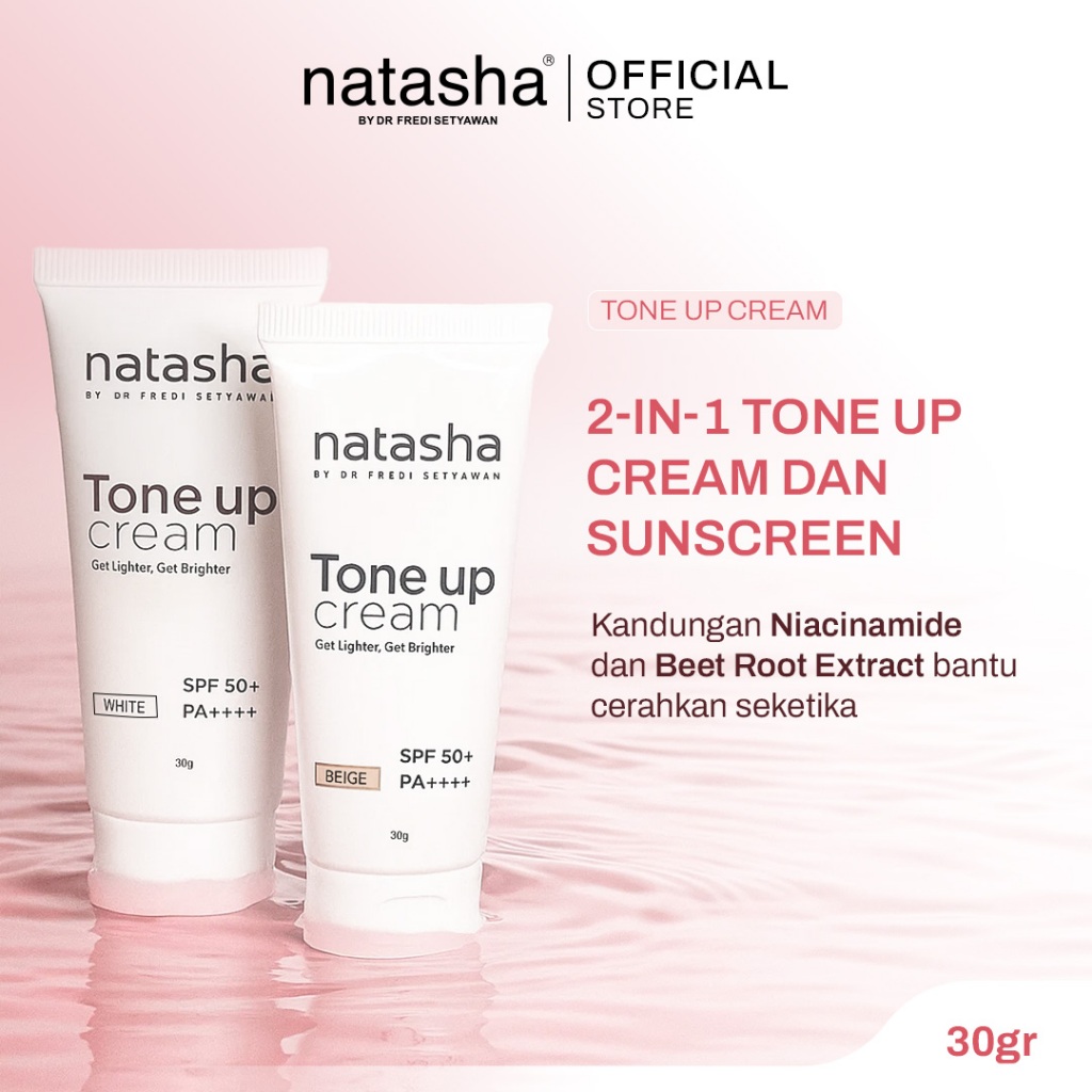 Natasha Tone Up Cream with SPF 50+ PA++++