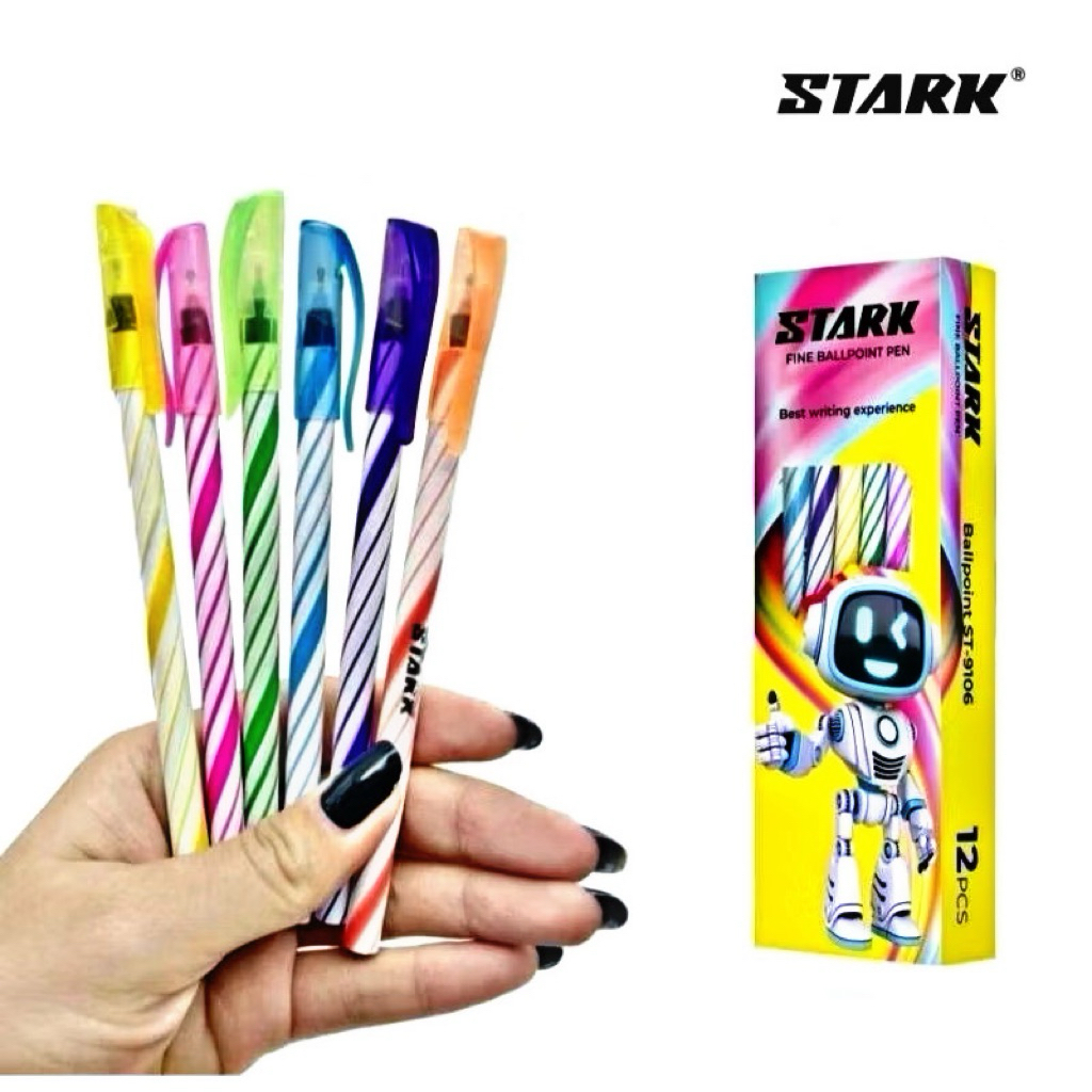 

(1 LUSIN) PULPEN ULIR STARK 0,5 MM ANTI MACET