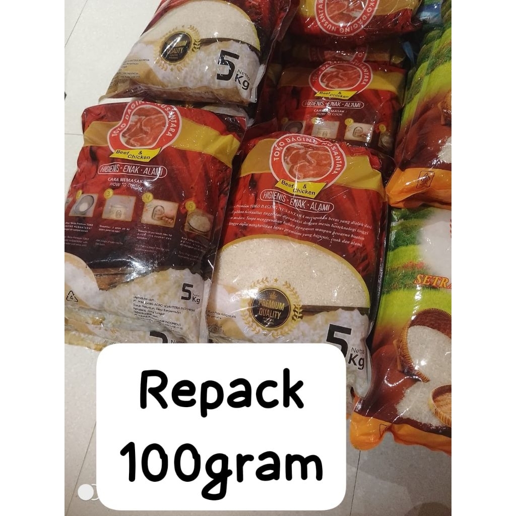 

100gr beras premium toko daging nusantara