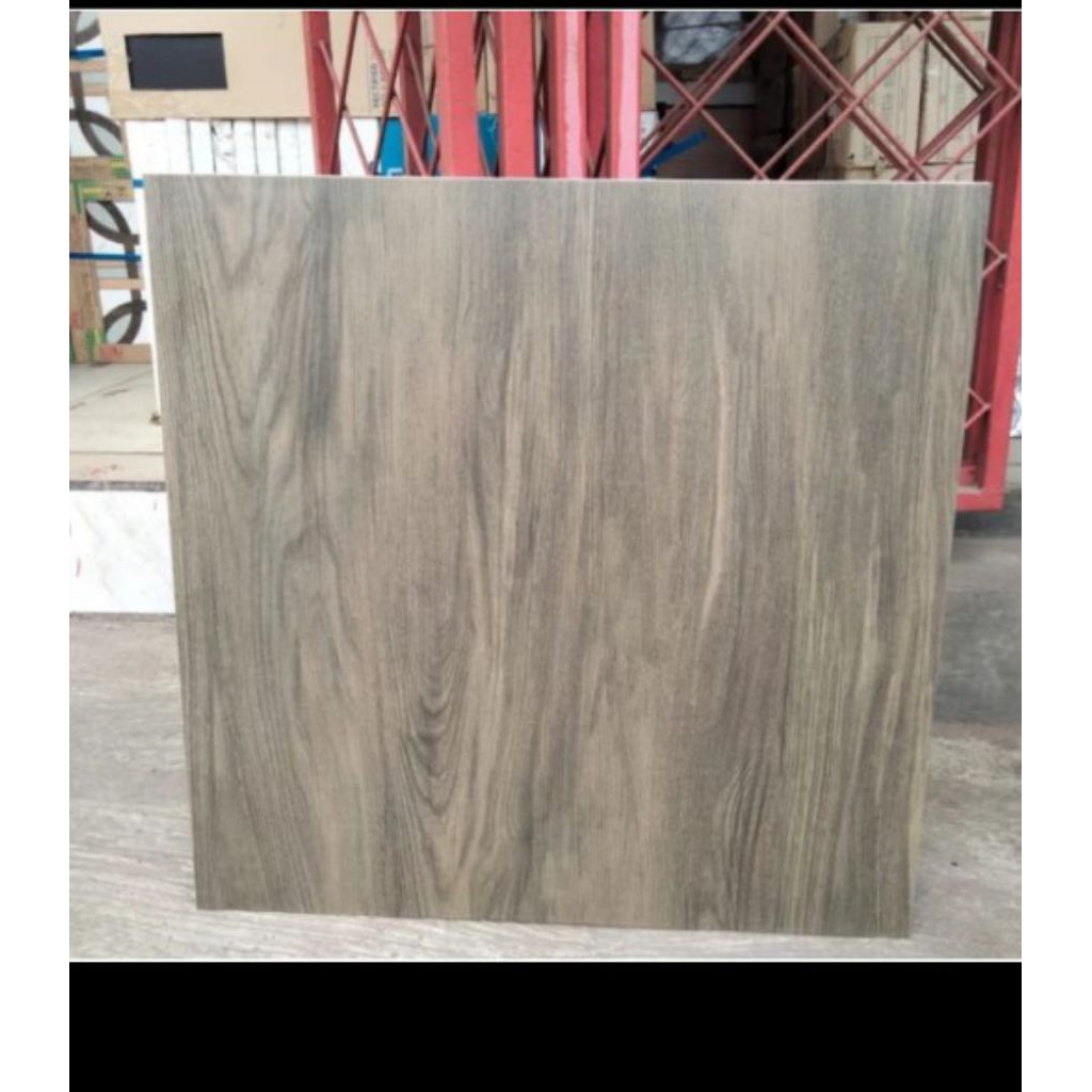 GRANIT/KERAMIK 80X80 MOTYF KAYU BROWN MATT FLATINUM
