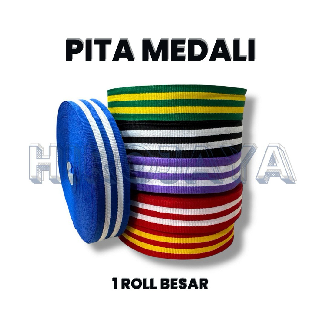 

TALI MEDALI/ PITA MEDALI 25M 3CM PER ROLL