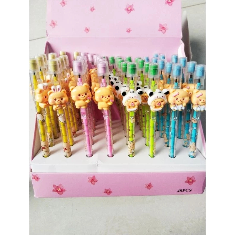 

Pensil Bensia dengan Penghapus Pensil Sambung Susun 1Pcs MURAH