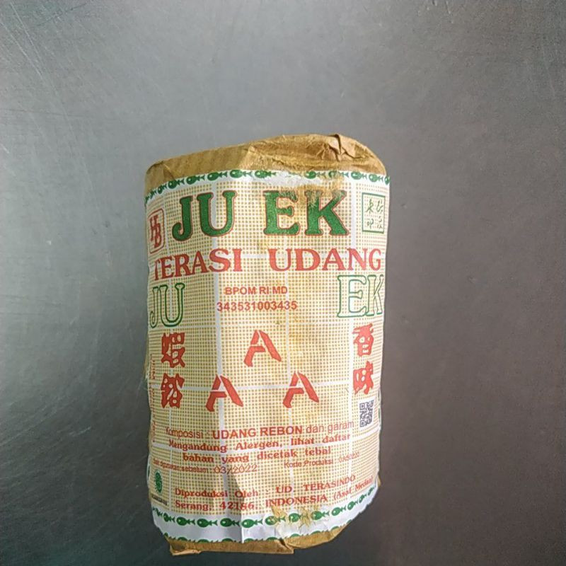 

Terasi Udang JU EK Terasi JUEK Terasi Asli Belacan Medan 135 gr