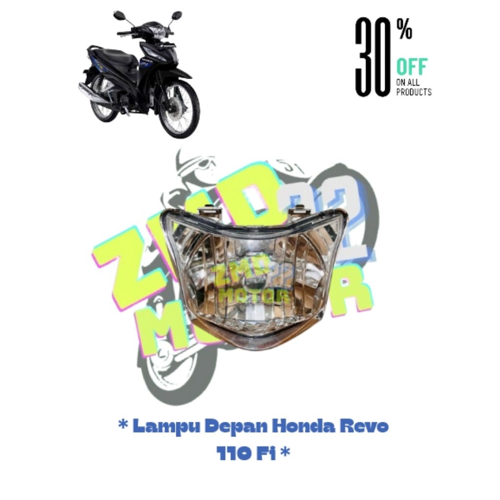 LAMPU DEPAN REVO FIT FI INJEKSI // LAMPU DEPAN REVO FIT FI