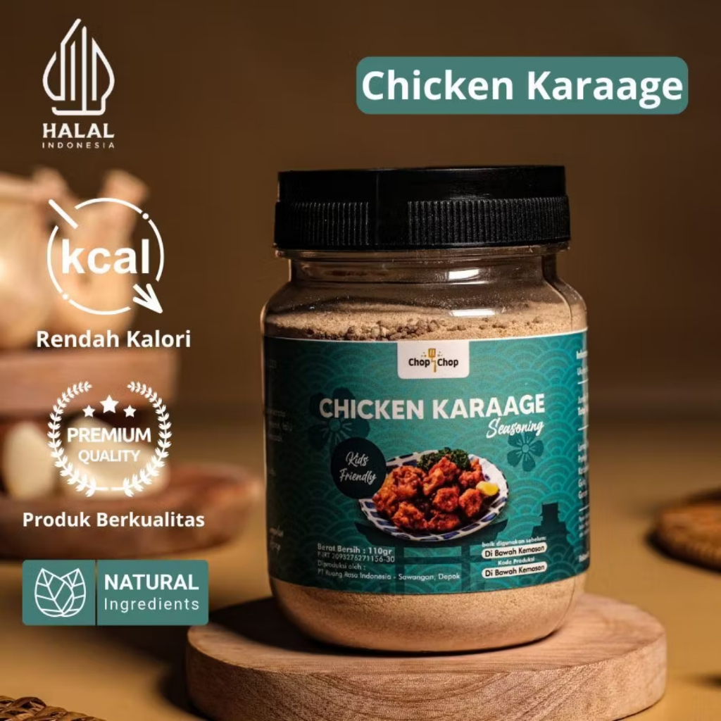 

SPKEBAB TANGSEL X CHOPCHOP Chicken Karaage Bumbu Marinasi Satset Rendah Kalori 100g