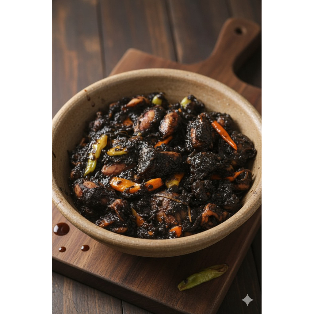 Cumi-cumi Hitam bumbu medok