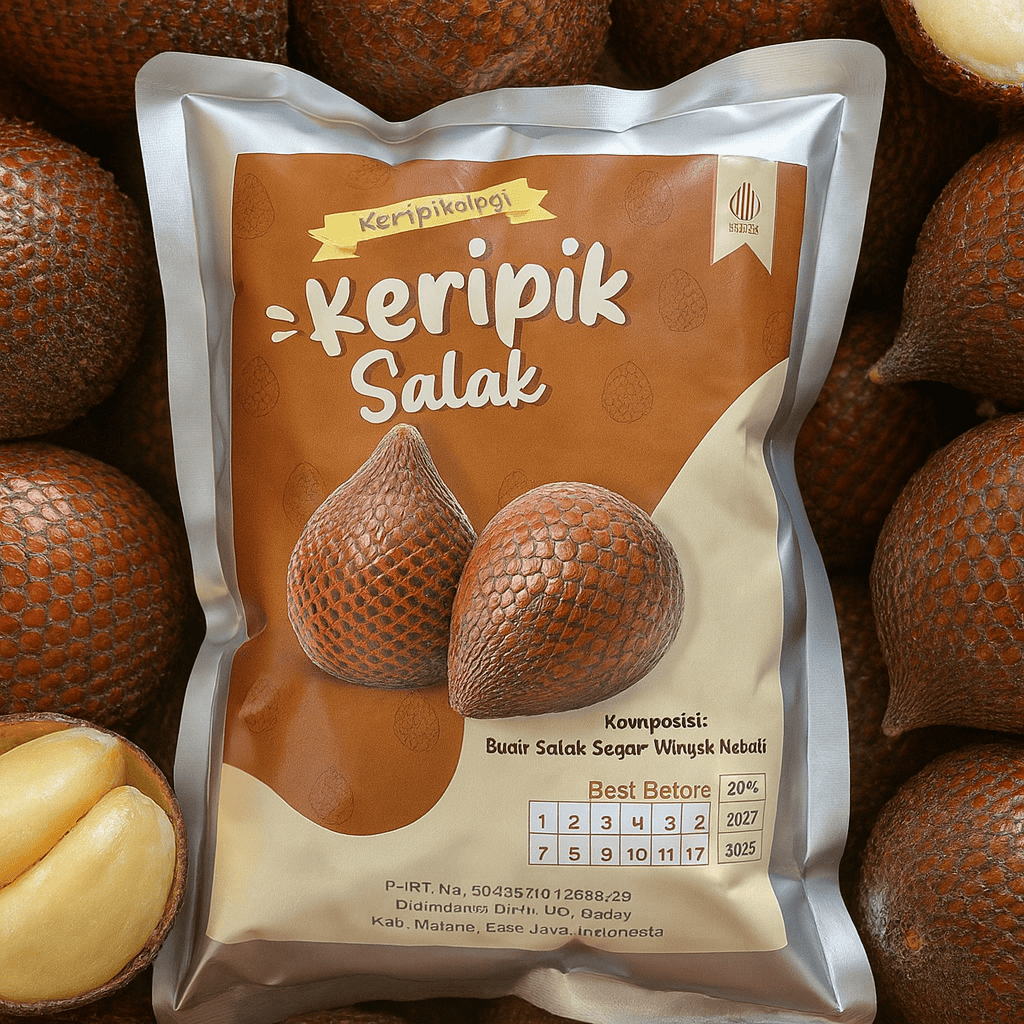 

KERIPIK SALAK ASLI KUALITAS SUPER 100Gr GROSIR