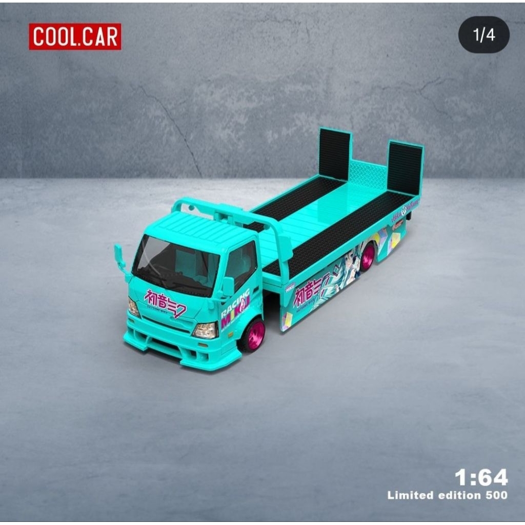 cool art H300 flatbed transport trailer - Hatsune Miku
