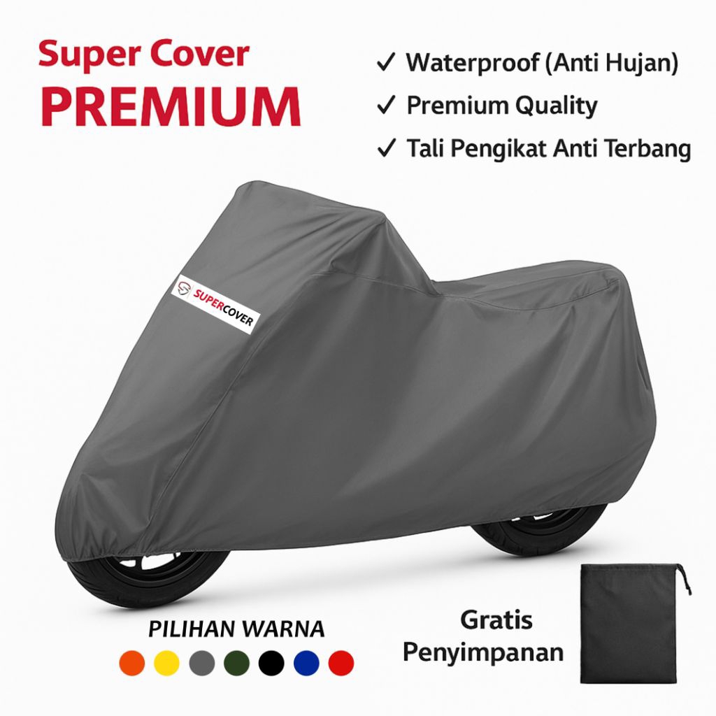 Sarung Cover Motor Listrik Alva Cervo Alva One Waterproof Supercover Premium