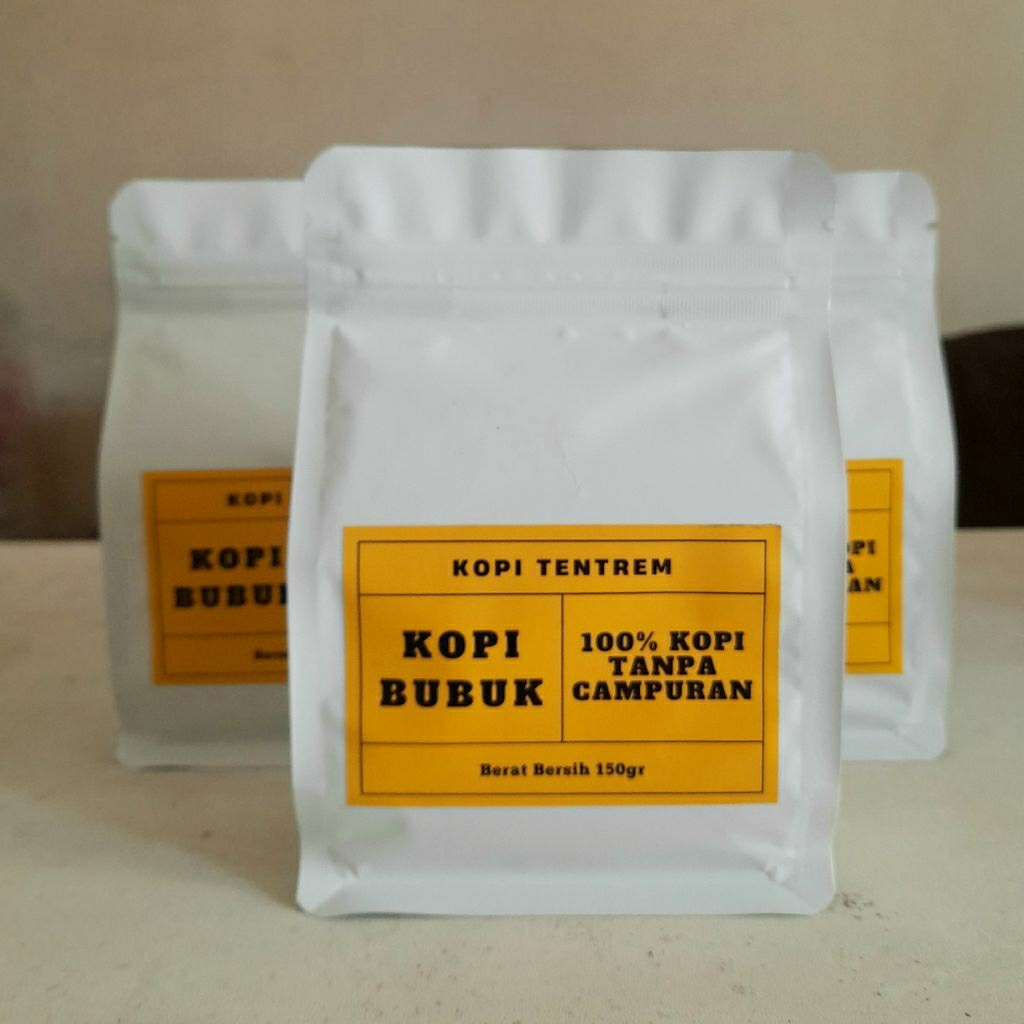 

Kopi Bubuk 150gr Murni 100% Kopi Tanpa Campuran