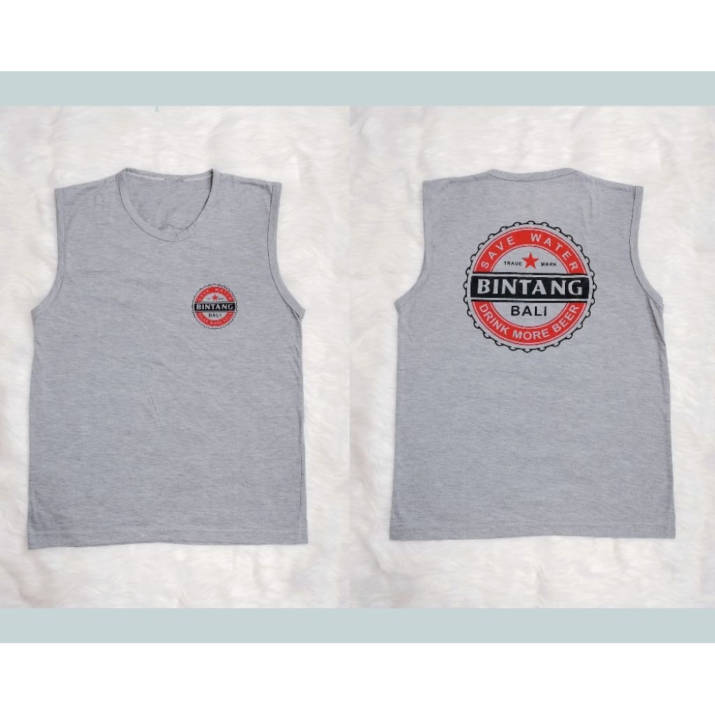 Size S Atasan Kaos Pria Premium The Keranjang Bali Store Kaos Singlet Pria Kaos Bali Pria Singlet Ba
