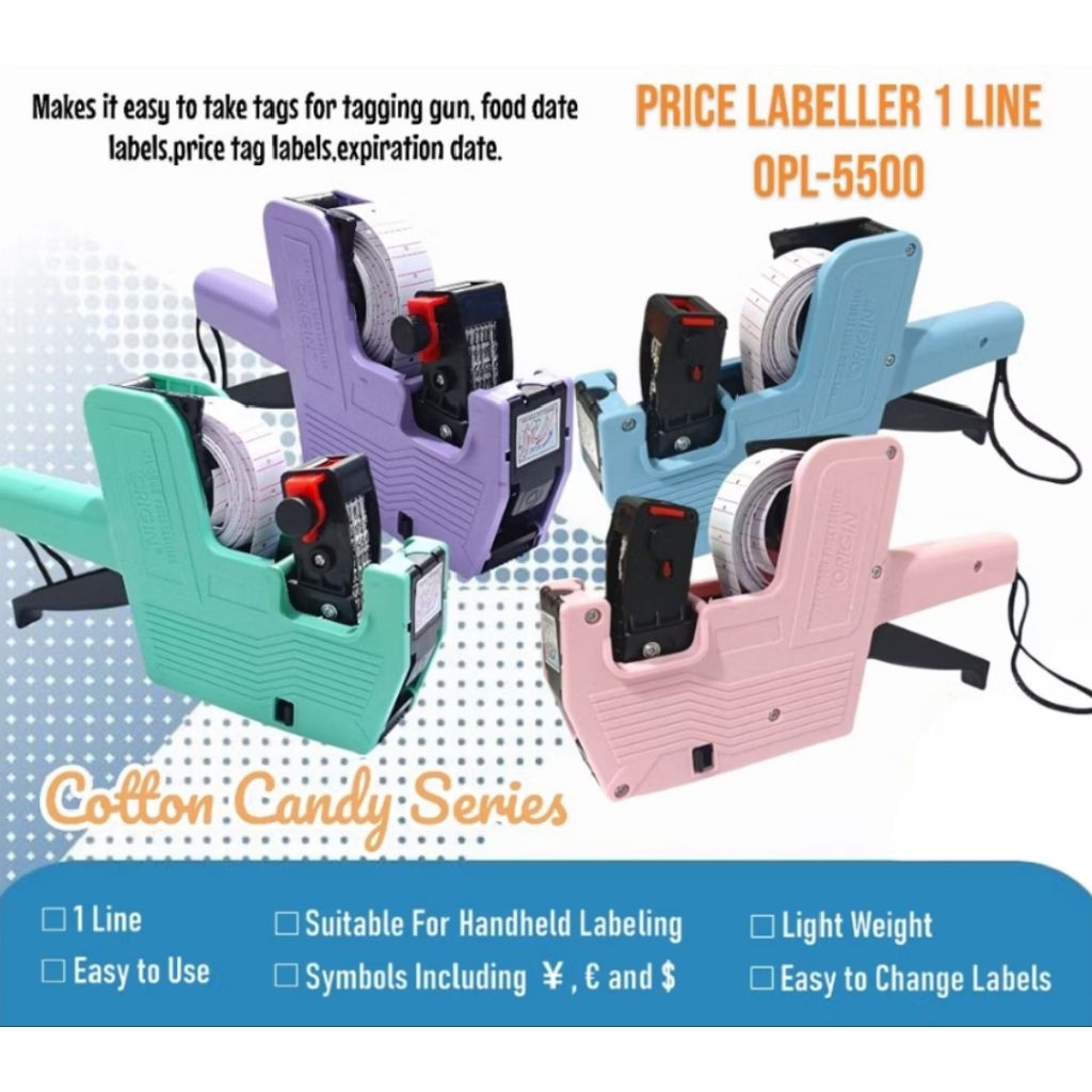 

Alat/Mesin Label Harga 1 Baris Origin Orl-Opl5500 ( 1pcs )