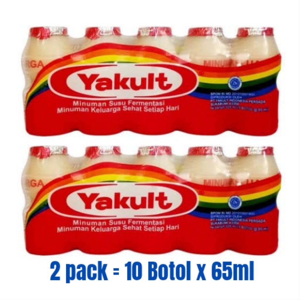 

Yakult Susu Fermentasi 65ml X 10 Botol