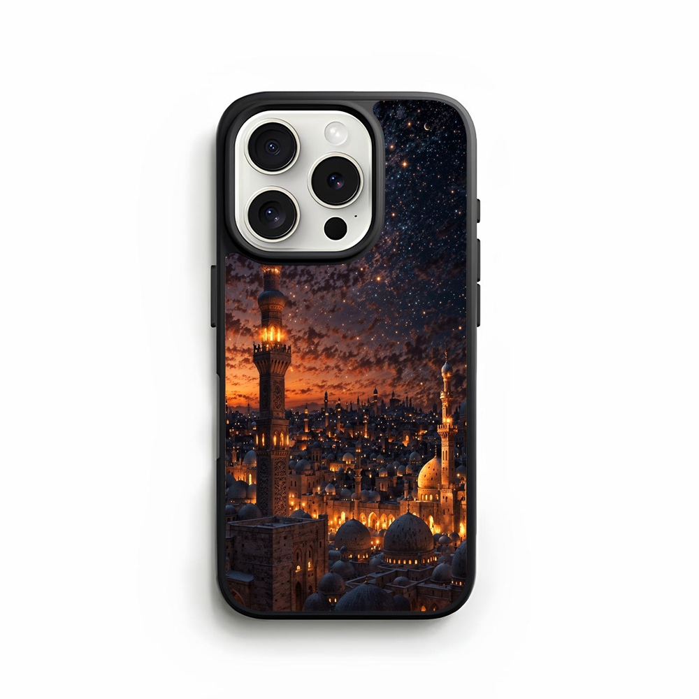 Case Casing Softcase iphone 17 16 15 14 13 12 11 Pro Air Max Mini Plus X Xs Max XR Mosque Van Gogh