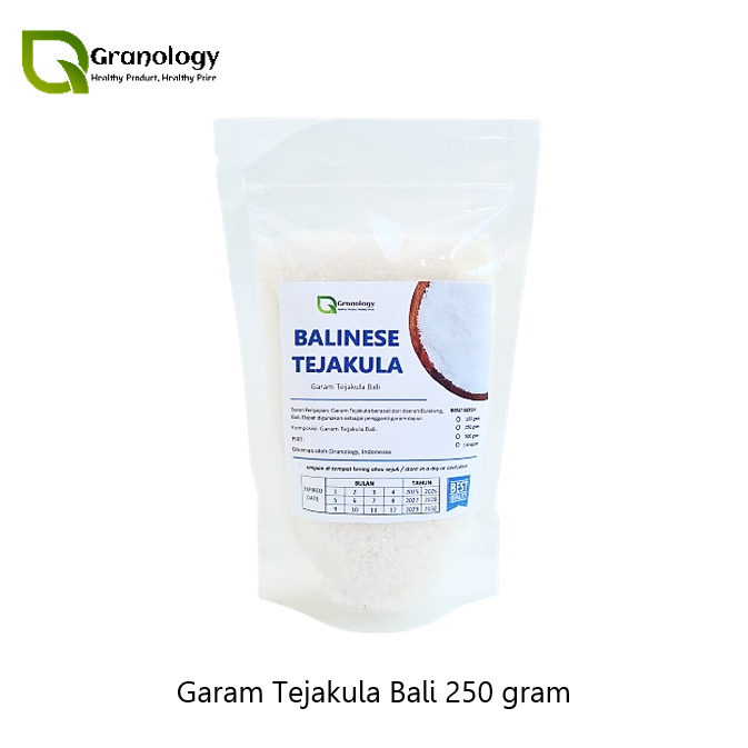 

Garam Tejakula Bali Organik / Organic Balinese Tejakula Salt (250 gram) by Granology