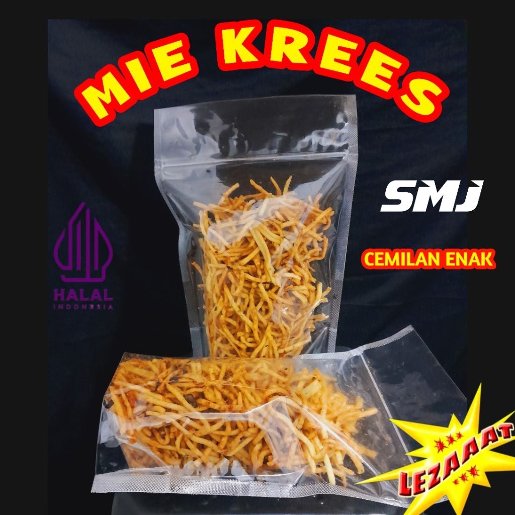 

MIE KRESS CEMILAN ENAK RENYAH GURIH PEDAS MANIS 350 GRAM