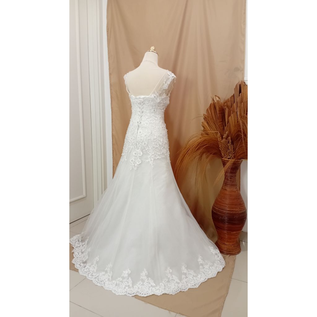 sewa gaun mermaid-sewa gaun pengantin Mermaid