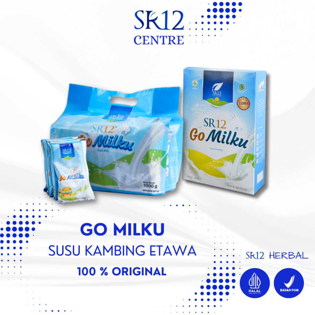 

SR12 Go Milku Original Susu Kambing Etawa Meningkatkan Kesehatan Untuk Anak dan Lansia