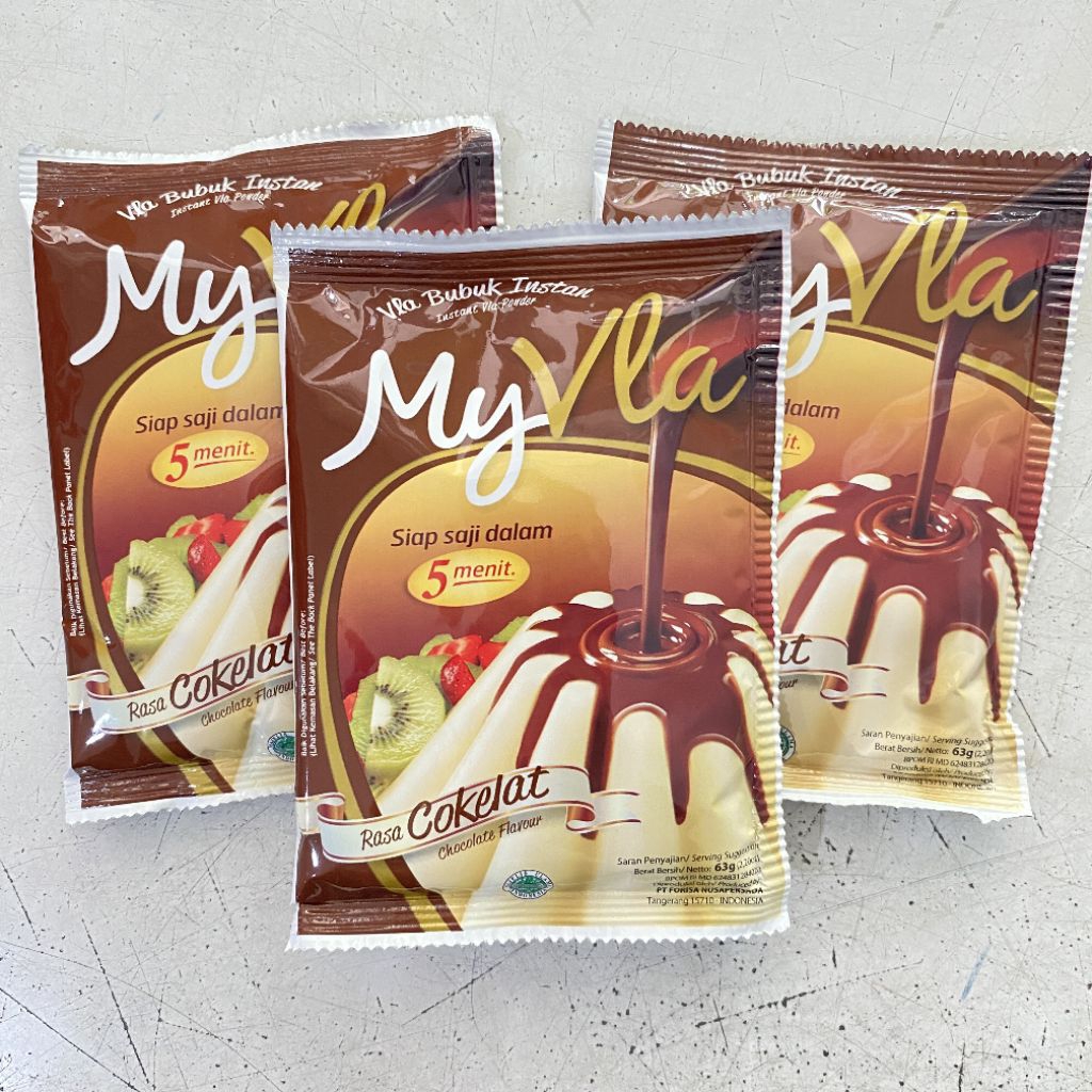 

My Vla rasa cokelat sachet 63 gram | vla bubuk instan rasa cokelat
