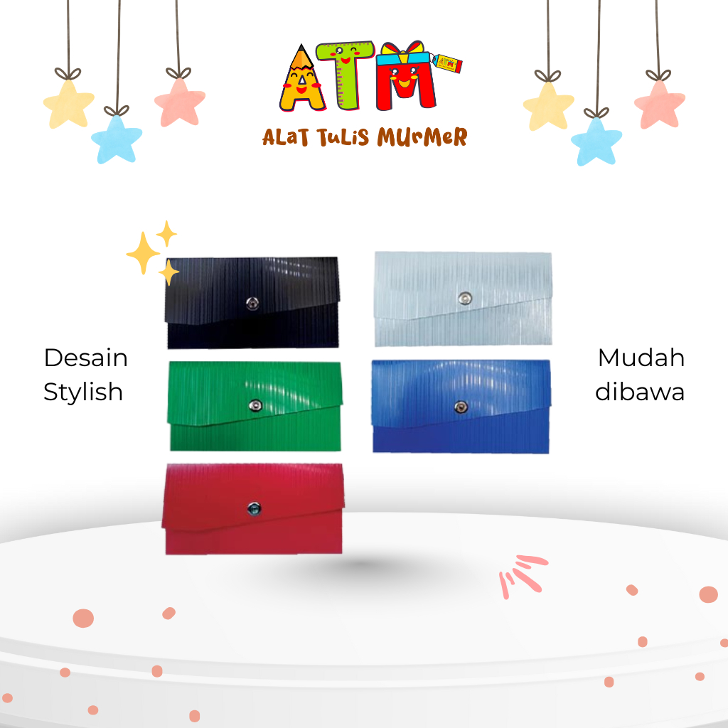 

Tempat Arsip/Folder/Organizer/Expanding File Borneo 1089 A5