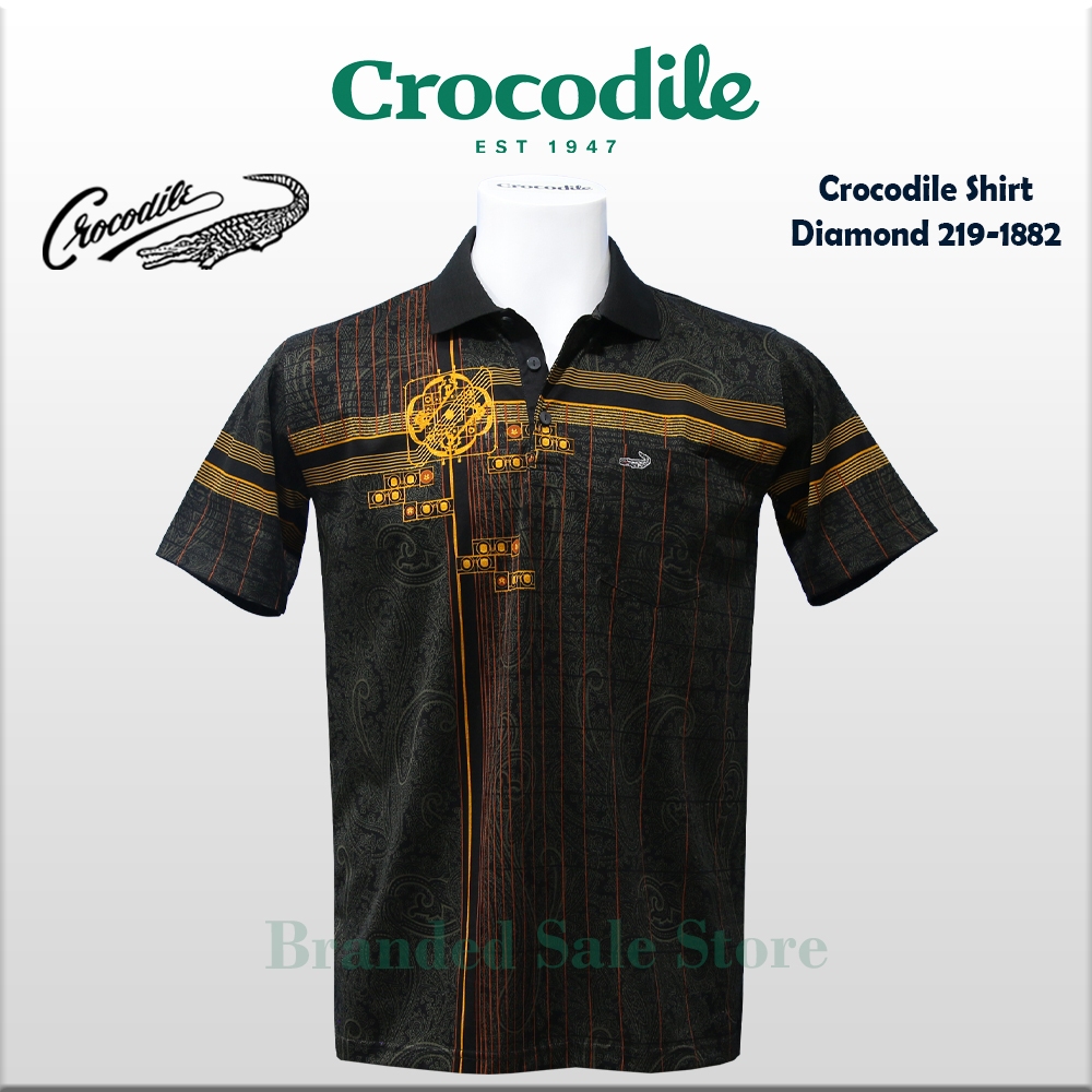 Polo Shirt Kaos Kerah  Original CROCODILE Diamond, 219-1882-05