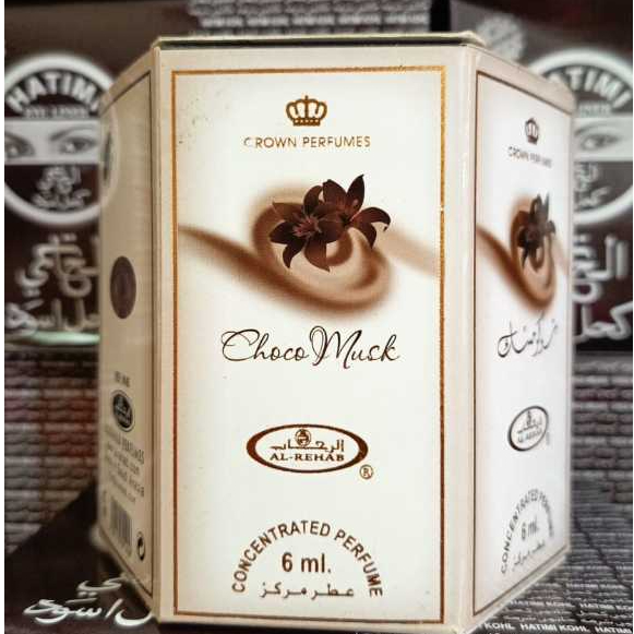 Parfum Alrehab CHOCO MUSK 6ml/6pcs(1pak) Original Alrehab
