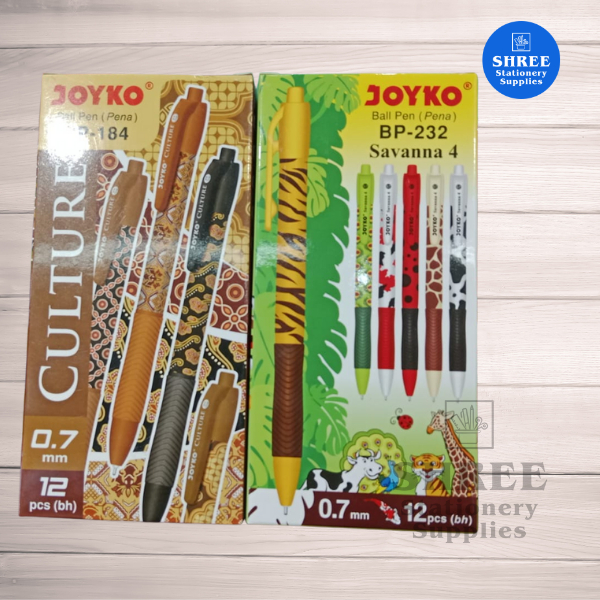 

Joyko Ballpoint Pen BP-232 Culture & Savanna 0.7mm | Shree Stationery Supplies - 1PCS