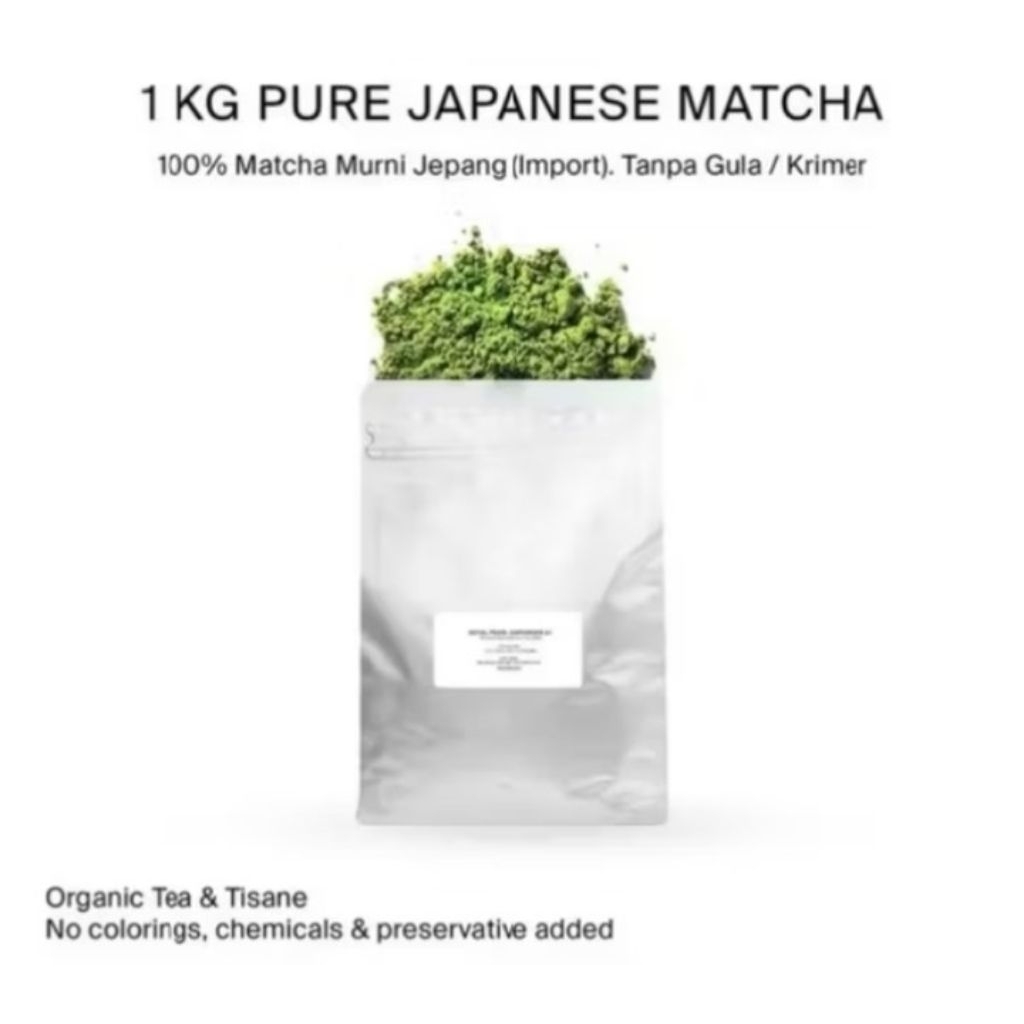 

pure matcha powder 1 kg-tea heaven pure japanese-matcha jepang original-matcha barista-matcha a-barista 250 gr-barista 500 gr-bubuk matcha jepang-barista matcha a-matcha bakers-matcha baking-matcha kue-matcha b