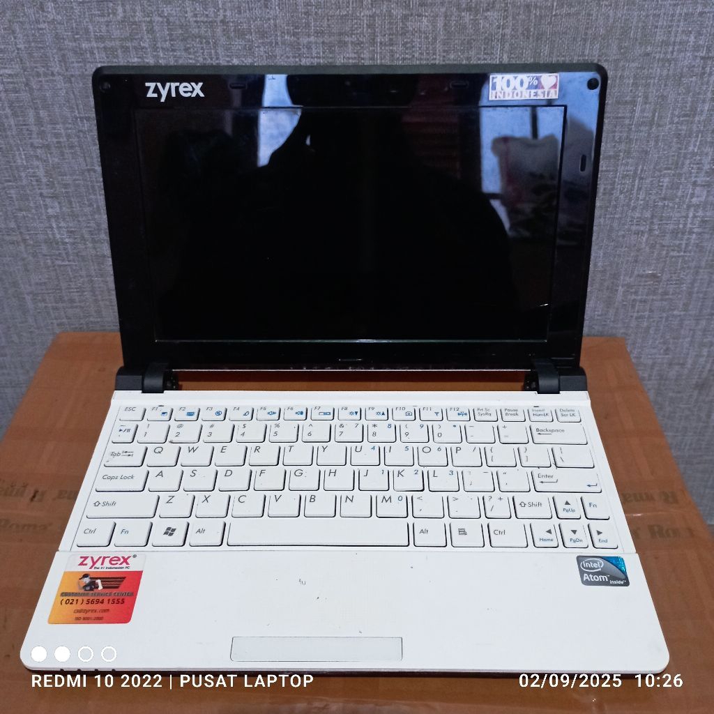 Notebook Zirek M1110 Hidup mati anggap gembling Layar pecah