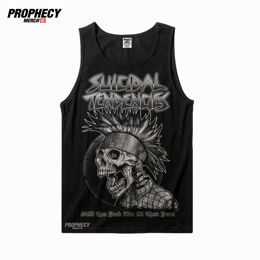 24s / KAOS / SINGLET / KAOS LEKBONG BAND SUICIDAL TENDENCIES - PUNK / TANKTOP / LEKBONG
