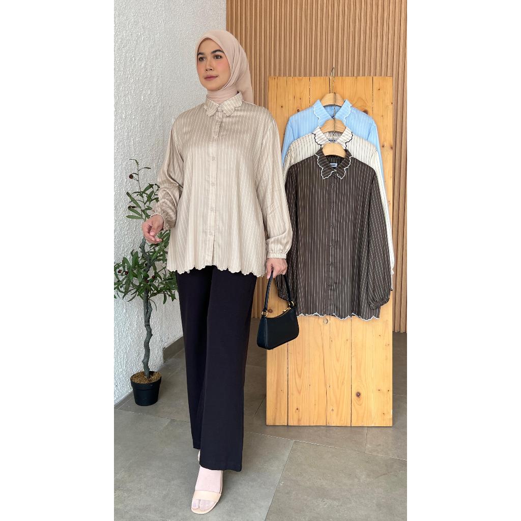 WARNA FASHION/ ATASAN / RAYON TWILL PREMIUM / BAJU WANITA MUSLIM/GROSIR TANAH ABANG